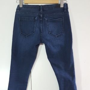 BLANK NYC Denim Jeans Dark Wash Skinny Low Rise 26